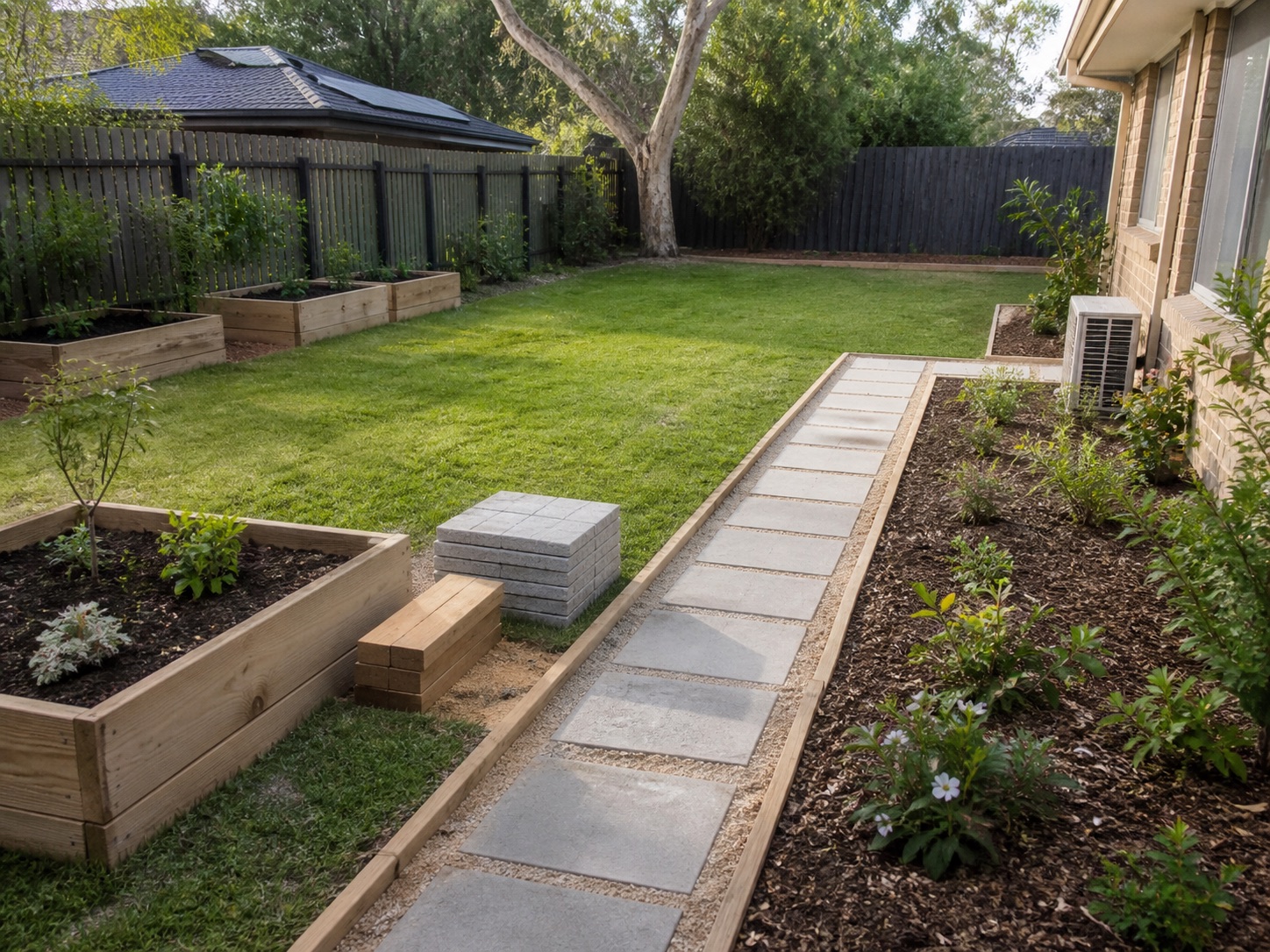 DIY Garden Design Ideas illustration
