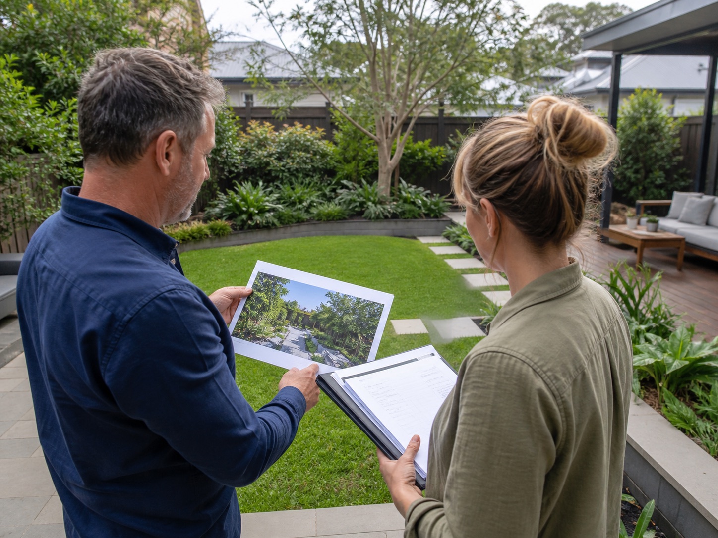 Compare Landscaping Quotes and Prices illustration